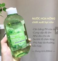 Nước hoa hồng Garnier Nga xanh lá 200ml (dành cho da thường và da hỗn hợp)