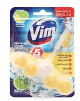 Viên vệ sinh bồn cầu VIM hương chanh 55g