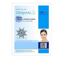 Mặt nạ chiết xuất làm trắng tự nhiên Dermal White Collagen Essence Mask 23g