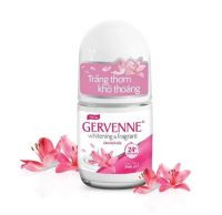 Lăn khử mùi Gervenne trắng da hương nước hoa Lily Hồng 25 ml